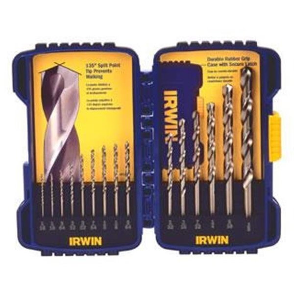 Hanson Hanson HAN316015 15 Piece Cobalt Drill Bit Set HAN316015